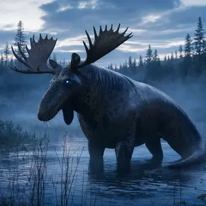 Electric eel + Moose